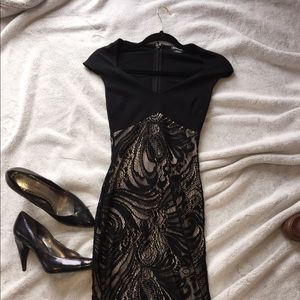 Bebe cocktail dress.